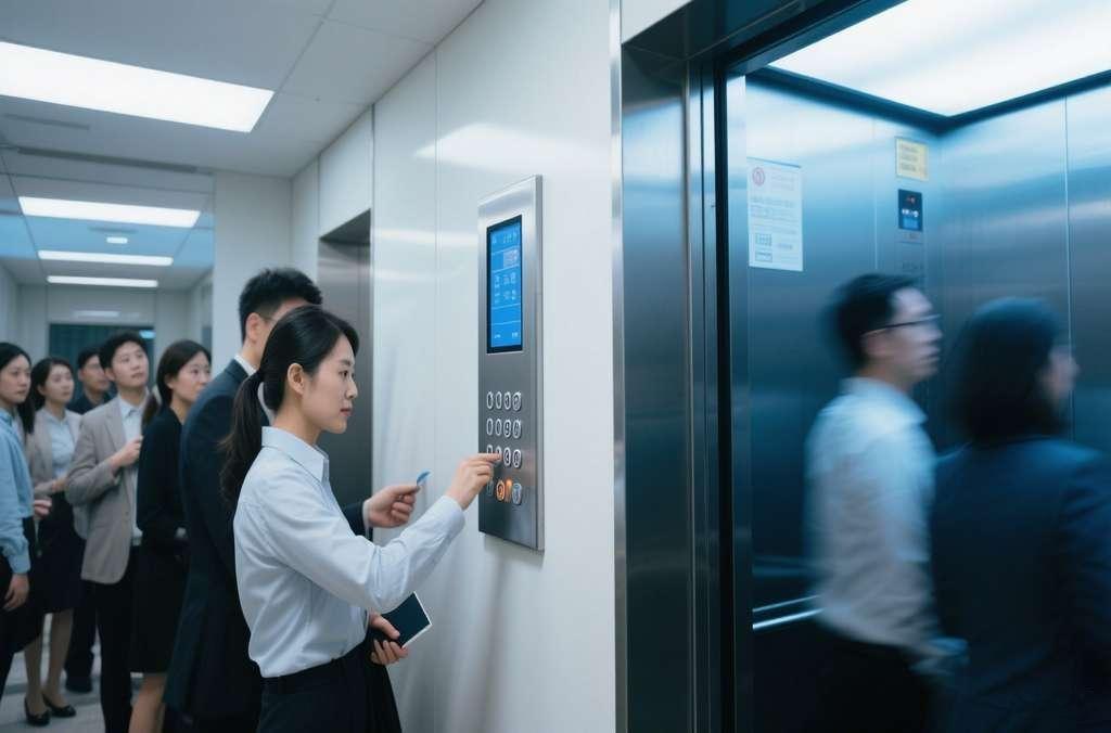 電梯梯控面板