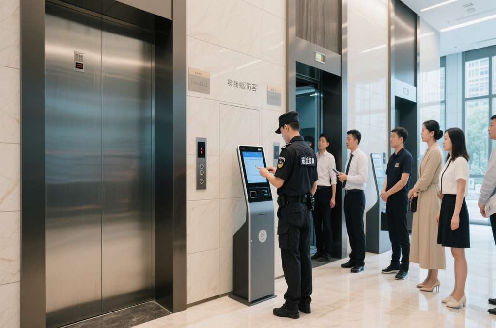 跨品牌群控電梯