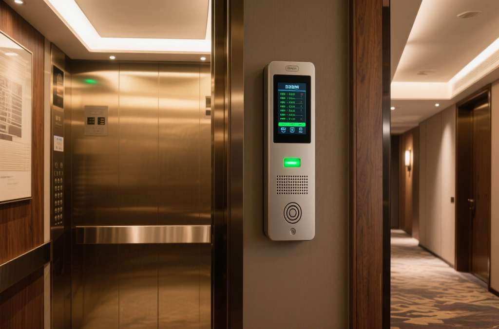 自動(dòng)巡檢的電梯對講